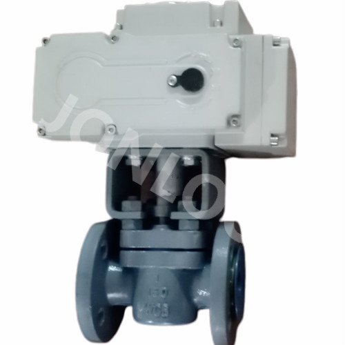 Plug Valve with Electrical Actuator