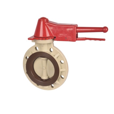 PPH Butterfly Valve