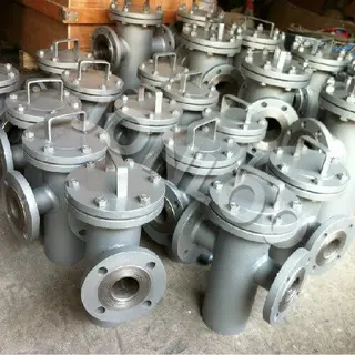 Flanged Basket Filter Strainer 8 inch 150 LB A216 WCB Flanged end