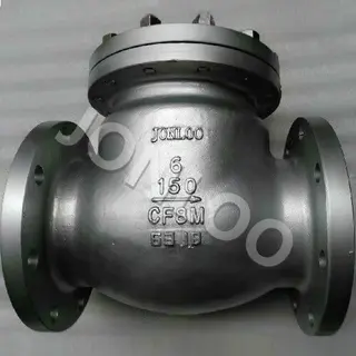 SS Check Valve Swing Type 150LB 6inch