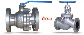 Why use a ball valve versus a globe valve?