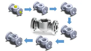 How are valves manufactured?