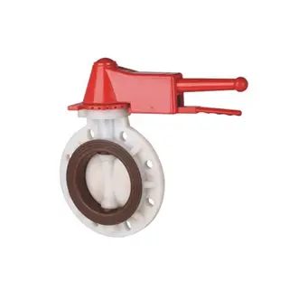 PVDF Butterfly Valve