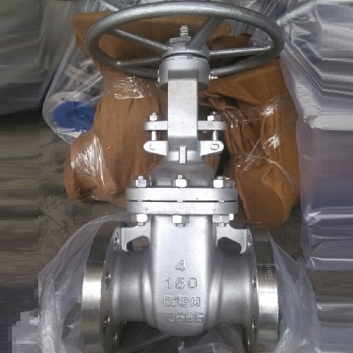 Stainless Steel Gate Valve 4 inch 150 LB RF A351 CF8M With Hand wheel