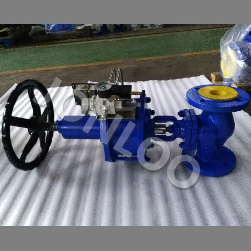 Steam Valve with Bellows 4 Inch PN 16 Pneumatic Actuator