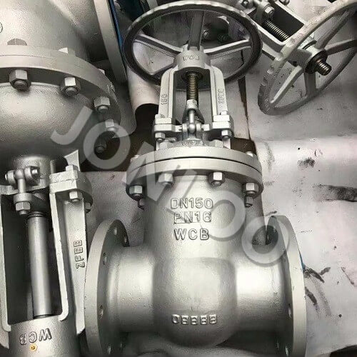 Steel Gate Valve PN16 DN 150 Rising Stem DIN Standard