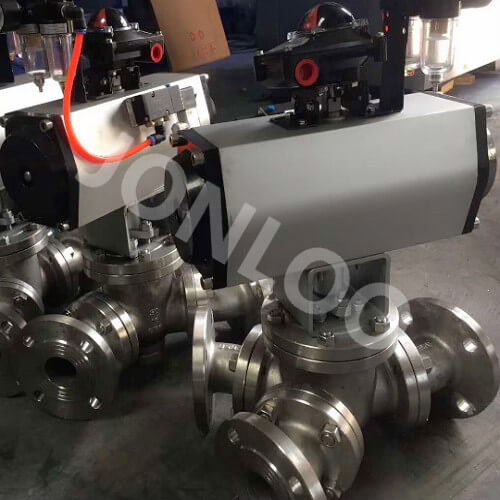 Multi-Port or 3 / Three Way Ball Valve with L or T Port