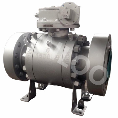 Trunnion Ball Valve 6 inch 1500 LB A105N API 6D