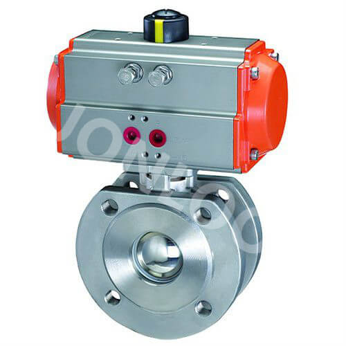 Monoblock Ball Valve with Pneumatic Actuator