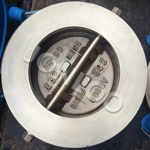 Wafer Type Dual Plate Check Valve Al-Bronze  B62 DN100  150 LB API 594