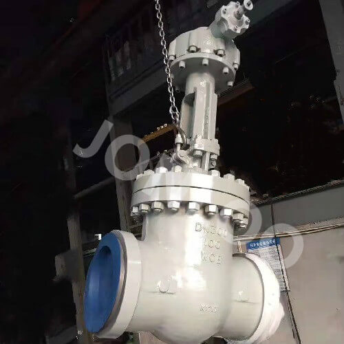 Flexible Wedge Gate  Valve PN100 DN300 BW Gear Operator