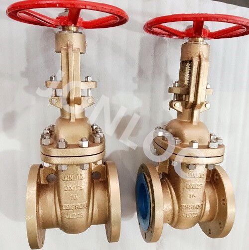 Al-Br Gate Valve C95800 Material DN125 PN16