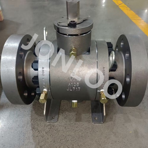 Forged Trunnion Mounted Ball Valve 3inch 1500lb RTJ A105 Material