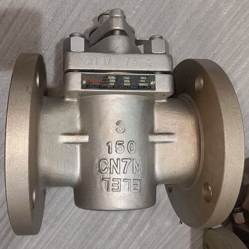 Sleeved PLUG VALVE A351 CN7M Material 150LB 3INCH