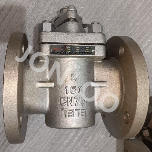 Sleeved PLUG VALVE A351 CN7M Material 150LB 3INCH