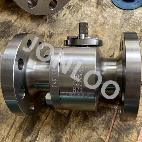 Duplex A182 F51 BALL VALVE 300lb 2X11/2inch RB API6D