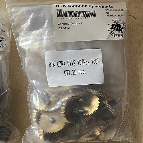 Spare Parts Gear wheel RTK CZRA.5112.10