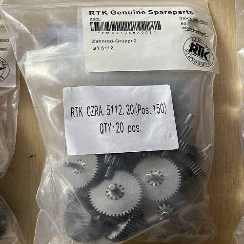 Spare parts Gear wheel RTK CZRA.5112.20