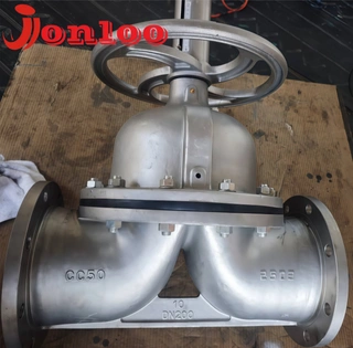 The Weir Type Diaphragm Valve in CC50 Material (DN200 PN10)