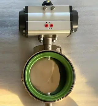 Butterfly Valve for Textile Mill