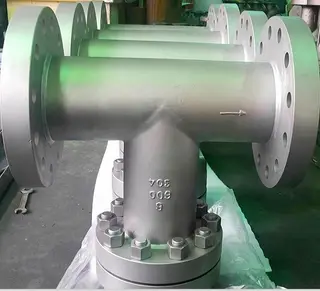 T-type Strainer 5inch 600lb 304 Material RF