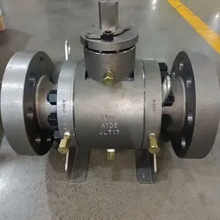 Forged Trunnion Mounted Ball Valve 3inch 1500lb RTJ A105 Material