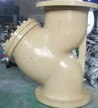 Y Strainer 16inch 150LB WCB RF Ends
