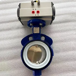 Emerson Butterfly Valve F990 Wafer Type PTFE Seat