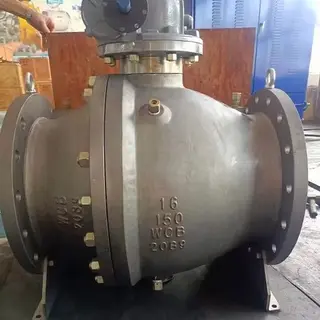 Trunnion Mounted Ball Valve WCB Body SS316 Trim 16inch 150LB API6D