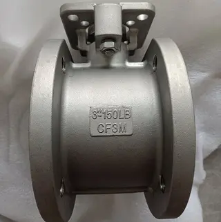 Monoblock Wafer Ball Valve  with Mounting ISO 5211