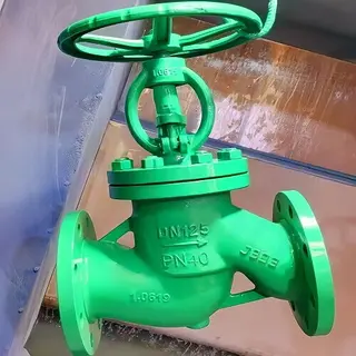 1.0619 globe valve corrosion protection - painting category C5 EN12944, RAL 6029