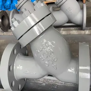 High Pressure Y Type Strainer 4inch 900LB WCB