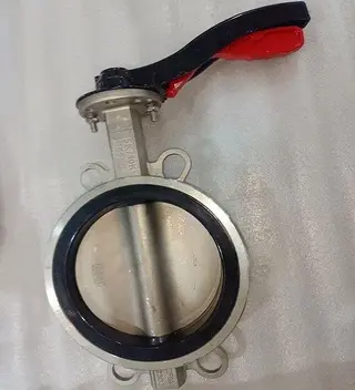 Wafer Butterfly Valve SS Body NBR Seat PN16/150LB