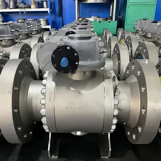 Ball Valve Reduced Bore 8x6inch 900LB A105