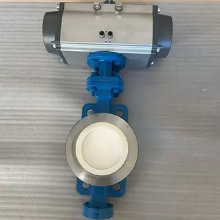Ceramic Lined Butterfly Valve