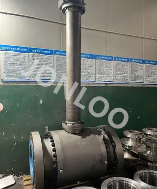 LF2 Ball Valve With Extended Stem 18x16inch 600lb API6D