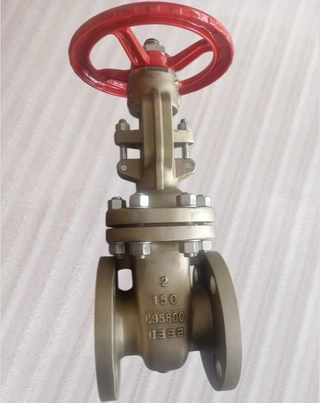 2 Inch 150LB C95800 Bronze Gate Valve, API 600 Flanged for Marine Service