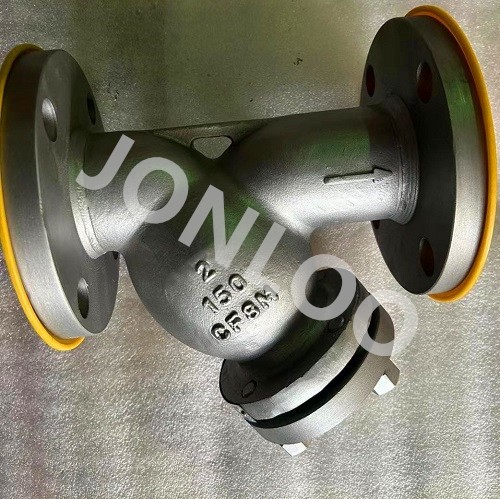 SS Strainer Y Type  CF8M Material 2inch 150LB RF
