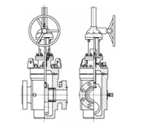 The Structural Design of Forged Slab Gate Valves without Welding Seams