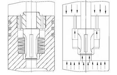 Schematic Diagram of the Pre-Start Auxiliary Valve Core Structure