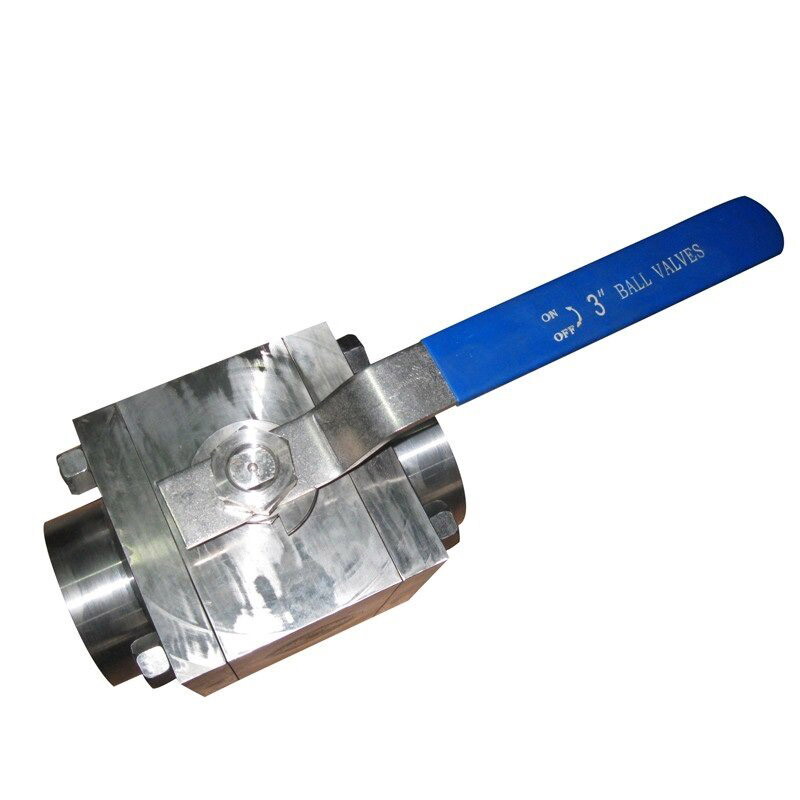 ASTM A182 F316 Ball Valve, API 608, 3-Piece, 3 IN, CL 800, SW