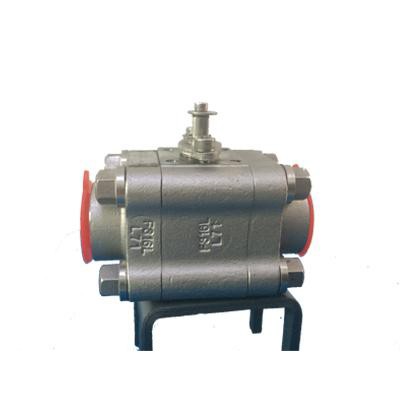 ASTM A182 F316 Ball Valve, API 6D, 1 Inch, Class 800 LB, SW