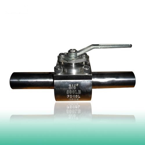 ASTM A182 F316 Ball Valve, Top Entry, API 6D, 3/4 IN, 800 LB