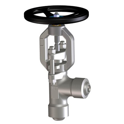 Forged Steel Stop-Check Valve, Angle Pattern, Bonnetless