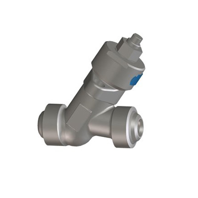 Forged Steel Y-Pattern Check Valve, Pressure Seal Bonnet