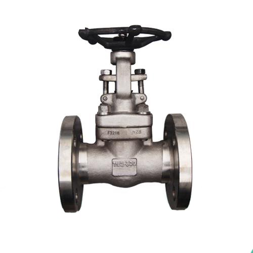 ASTM A182 F316L Gate Valve, 1-1/2 IN, 150 LB, NO.12 Trim, RF