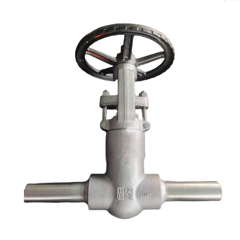 ASTM A182 F321 Gate Valve, ASME B16.34, 1-1/2 Inch, 1500 LB