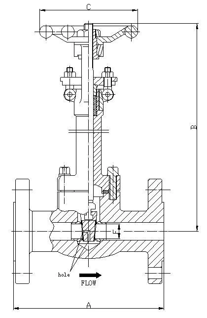 BS 6364 Cryogenic Gate Valve, 1/2-2 Inch, Class 150-800 LB