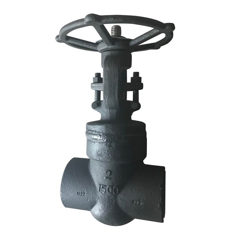 Welded Bonnet Gate Valve, API 602, ASTM A105, 2 Inch, 1500 LB