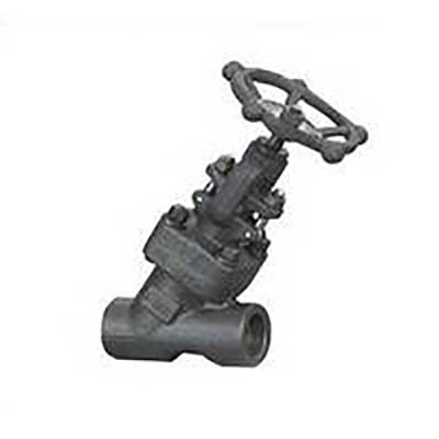 A182 F11 Y Pattern Forged Globe Valve, BS 5352, 2IN, CL2500, BW